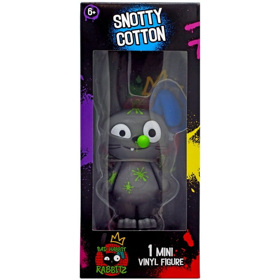 Bad Habbit Rabbitz Series 1 Snotty Cotton Mini Figure Pack