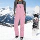 thumbnail image 5 of RKSTN Womens Snow Bibs Overalls Insulated Ski Bibs Snow Suit Waterproof Windproof One Piece Snow Pants Women Solid Plus Size Snowboarding Overalls Outdoor Sports Winter Ski Jumpsuit Suspender Pants, 5 of 10
