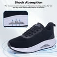 thumbnail image 5 of AHUSIR Women's Walking Shoes Arch Support Orthotic Breathable Tennis Sneakers for Plantar Fasciitis Pain Relief US 5.5-11, 5 of 9