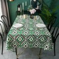 thumbnail image 3 of Tablecloth Print Linen Dinning Waterproof Washable Tablecover For Christmas, And Events Farmhouse Spring Holiday Party Tablecloth(55inches), 3 of 4