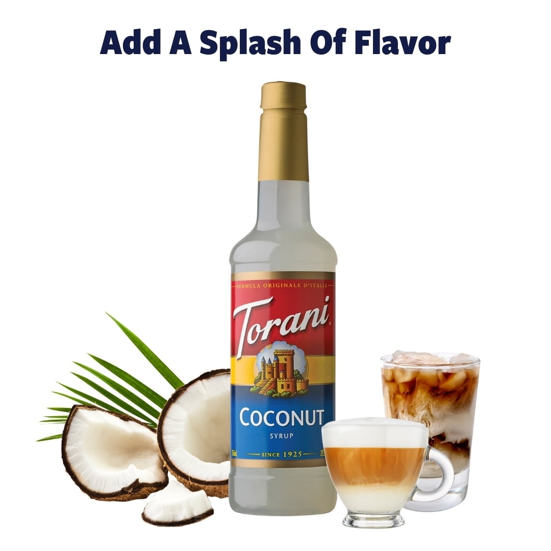 Torani Coconut Flavoring Syrup, 25.4 fl oz