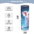 thumbnail image 2 of Clear Flower Vase Centerpieces Plastic Cylindrical Vases Home Wedding Decor 4"x12" Lovely Pig and Petals, 2 of 6