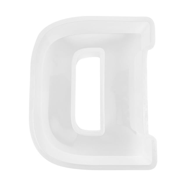 Mefallenssiah Large Alphabet Epoxy Resin Mould English Letter Silicone Mold Alphabet Letter