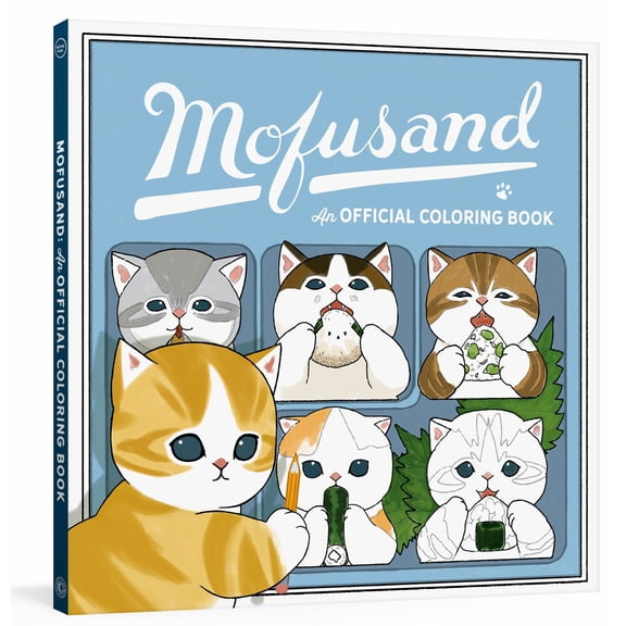 Mofusand: an Official Coloring Book, 80 pages (Paperback)