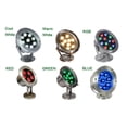 thumbnail image 3 of 6W/12W/18W/24W/36W LED Buried Light Lamp Red Green Blue IP68 LED Underwater Aquarium Pool Fish Tank RGB Spot Light ,Power Saving, 3 of 6