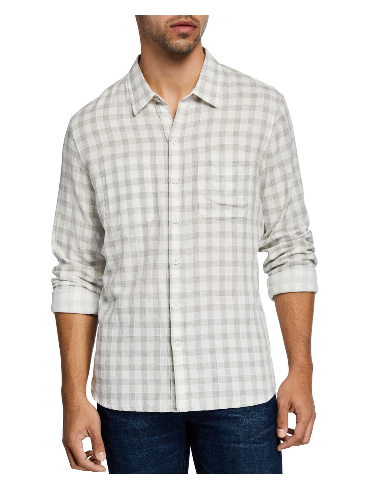 John Varvatos Mens L/S Button Shirt 26tb