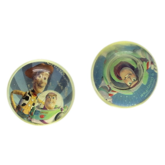 2pcs Disney Pixar's Toy Story 3 Buzz and Woody Twin Bouncy Ball Set