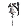 thumbnail image 3 of Timbre retro para puerta, campana para cena, hermoso pájaro, campana de pared para montar en la pared, adorno de pared para patio, campana de, 3 of 8