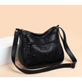 thumbnail image 4 of CoCopeaunts Women Soft PU Leather Shoulder Handbag Fashion Crossbody Bag with Multi Pockets Hobo Tote Bag, 4 of 7