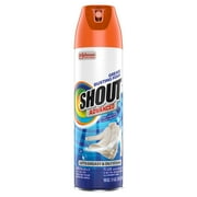 Shout Advanced Grease Busting Foam, Laundry Stain Remover, 18 Ounce