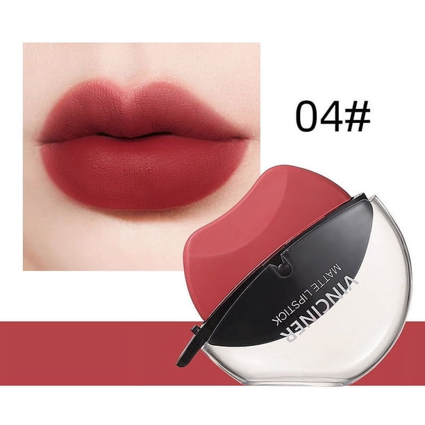 Teissuly 12 Colors Lazy Lipstick, Matte Lipstick Set Lazy Lipstick Long Lasting High Pigmented Lip Gloss Non-stick Cup Velvet Lip Stick Stain Lip Teissuly WER202401225717