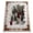 C Clear, variant on 3D Illusion Christmas Area Rug Winter Pine Tree Indoor Home Decor 15.75 X 23.6 Inch Crystal Velvet Floor Mat