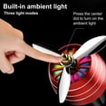thumbnail image 4 of QUTETN Car Perfume - Easy Install Fresh Scent Propeller Shape Vehicle Fan Aromatherapy, 4 of 7