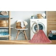 thumbnail image 2 of Ahgly Company Tapis d'Intérieur Lavables en Machine, Rectangle de Transition Rose Corail Clair, 2' x 3', 2 of 7