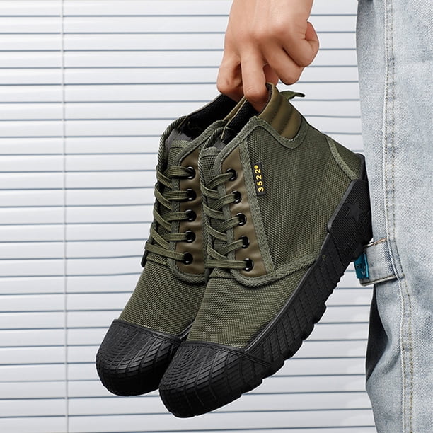 Zapatos de deporte de lona para hombre Zapatos casuales cómodos con cordones resistentes al desgaste para exteriores Wdftyju Tenis De Mujer Tenis De Hombre