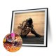 thumbnail image 1 of Cuadros Decorativos Kits de pintura de diamantes 5D DIY Taladro redondo completo Imagen de mosaico de niña que desaparece Tmvgtek embutido en tela, 1 of 9