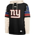 thumbnail image 2 of Men's '47  Black New York Giants Split Zone Cornerback Duo Hoodie, 2 of 3