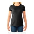 thumbnail image 4 of Playera Fruit Of The Loom para Mujer, Cuello Redondo Manga Corta Negro Talla  G, 4 of 4
