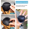 thumbnail image 2 of TFixol Adjustable Black Eye Patch Set for Amblyopia Therapy, Comfortable 3D Design, Suitable for Kids and Adults, Head Circumference 38-60cm, Includes 2 Eye Masks, 2 of 6