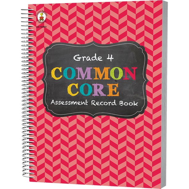 Common Core Assessment Record Book, Grade 4