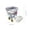 Red, variant on Automatic Pet Water Dispenser 5L Large Capacity, Siphon Circulation Drinking Fountain for Dogs and Cats, Smile Face Design with Handle, BPA Free Plastic Water Bowl for Home and Travel