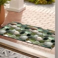 thumbnail image 4 of ERK Corridor Stone Patterned Carpet 3D Pebble Pattern Entrance Mat Slip Washable,50x120cm, 4 of 5