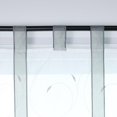 thumbnail image 2 of Estor Romano Cortinas Romanas Cortinas De Cocina XCF Lazo Transparente Bordado Voile Plata 60x140cm 1 Pieza, 2 of 4