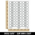 thumbnail image 2 of Void Double Line Border Sticker Set - White - Gloss Finish - 1.75" Medium, 2 of 7