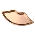 thumbnail image 5 of Rose Gold Lip-Shaped Jewelry Tray – Stainless Steel Vanity Dish for Rings, Earrings & Cosmetics, 9.5"x4.5" (Metal, 2Pc), 5 of 5