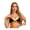 Black, variant on Women's Egyptian Queen Cosplay Costume Crop Top Sequin Cut Out Bra Top with Wristlets Black XXL