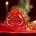 thumbnail image 6 of Raindrops  Letter Decor Shui Happy Character Ornaments Chinese Wedding Home, 6 of 8