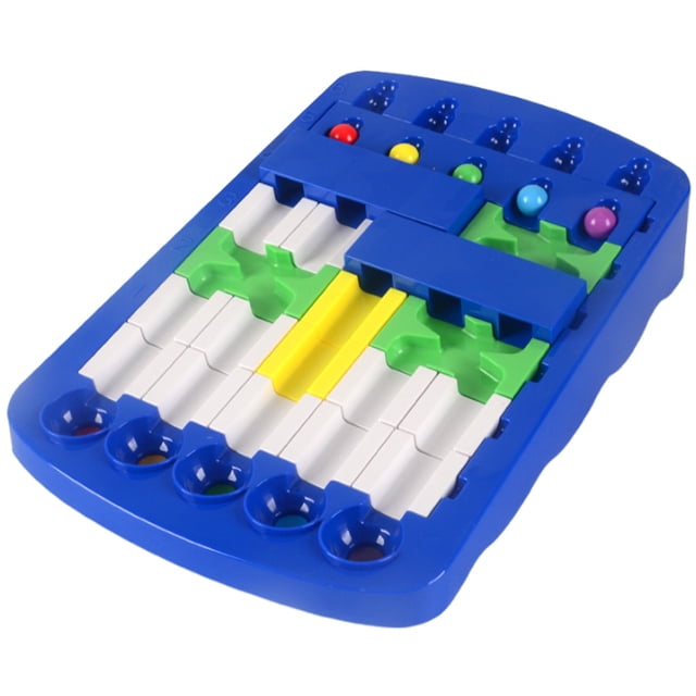 Laberinto lógico Puzzle Encontrar rutas Juego de mesa DIY STEM Juguete para niños de 3 a 6 años (L)