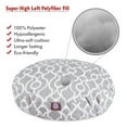 thumbnail image 3 of Majestic Pet | Athens Round Pet Bed For Dogs, Removable Cover, Gray, Small, 3 of 6
