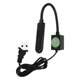 thumbnail image 4 of Luz de trabajo magnética Interruptor de perilla de cuello de cisne suave Base magnética Luz de trabajo flexible de fácil control para torno de costura 110‑240 V Enchufe europeo, 4 of 10