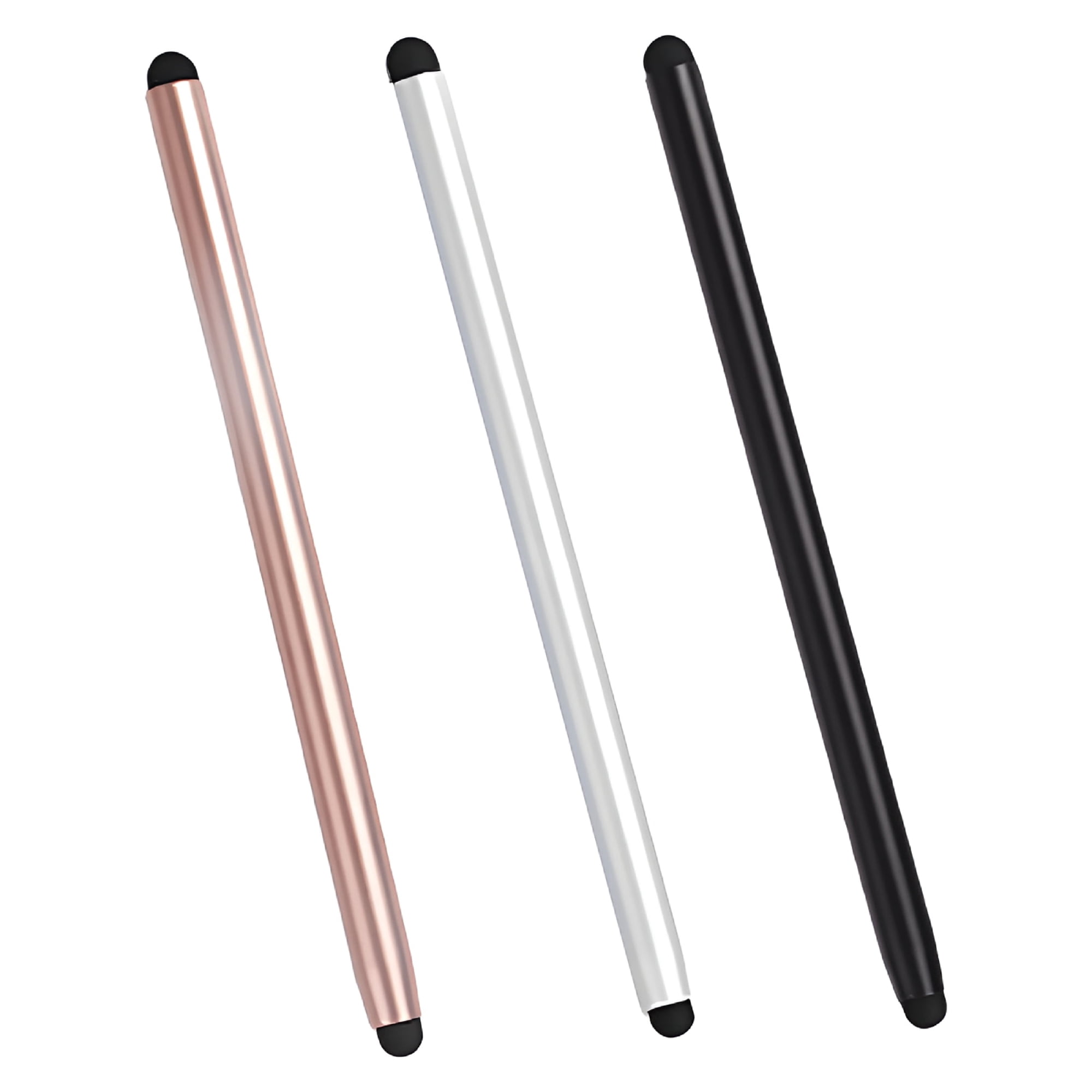 GJX Disc Tip Stylus Pen for iPad Dual-Ended Silicone Stylus with 7mm and 5mm Tips for Drawing Note-Taking Digital Art Gaming Pressure Sensitive Touchscreen Pen Compatible