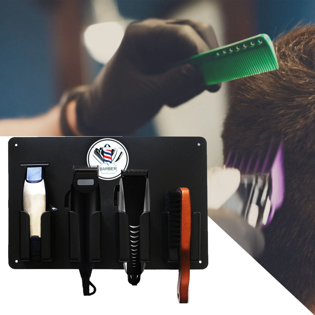 hair clipper wall holder