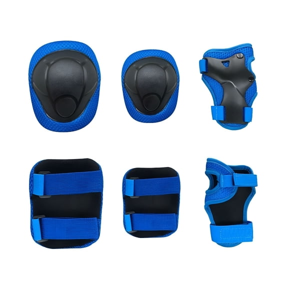 BESTSKY 6pcs Protective Gear Set Adults Teens Kids Knee Elbow Pads With Wrist Guards