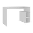 thumbnail image 2 of White Office Desk with Storage and Minimalist Design, 2 of 4