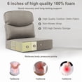 thumbnail image 6 of Opohoro Outdoor Deep Seat Cushion Set, 22"x24"x6", UV Resistant & Water Resistant Comfortable Furniture Cushions for Patio Sofa, Chair, Loveseat, 6 of 9