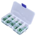 thumbnail image 1 of Screw Terminal Block, 2.54mm Pitch Terminal Block Assortment Kit 50PCS 2P 3P 4P Compact Size  For Electronic Projects, 1 of 8