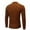 Coffee, variant on VerPetridure Men's Mock Turtleneck T-Shirts Long Sleeve Crewneck Pullover Sweater Basic Designed Undershirt Slim Fit Warm Pullover Tops