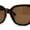 Tortoise Brown, variant on Womens Metal Jewel Hinge Horn Rim Rectangle Designer Sunglasses Slate Tortoise Black