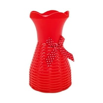 Hand Flower Arrangement Vase Drop Proof Dry Flower Arrangement Plastic Decorative Splicing Vase Home Decor
