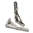 thumbnail image 4 of folding Shelf Brackets Max. Load 220 lb, Heavy Duty Stainless Steel DIY Wall Mounted Shelf Bracket, 4 of 5