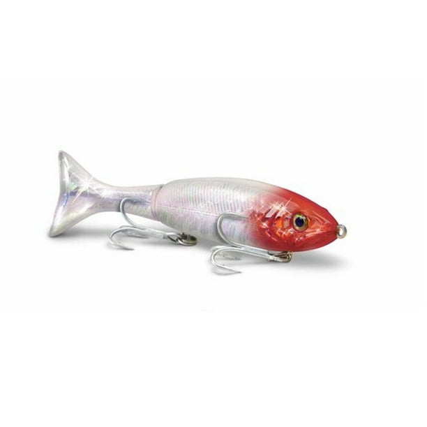 Egret Baits E-KA-M4-F05 Kick A Flash Jr Series Mullet Holographic Red Head  4" - Walmart.com