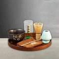 thumbnail image 4 of Abbracc Handmade Japanese Matcha Tea Set Matcha Ceremony Tea Bamboo Chasen Matcha Bowl Accessories for Beginner, 4 of 9