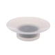 thumbnail image 5 of Reloj portátil de silicona resistente al agua para cocina, baño, ducha, ventosa Blanco - redondo, 5 of 8