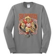 thumbnail image 2 of Wild Bobby, San Francisco Fan | SF Fantasy Football ,Sports, Men Long Sleeve Shirt, Heather Grey, Medium, 2 of 4