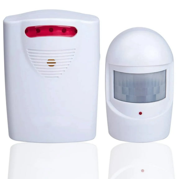Driveway Patrol Alarm Wireless Motion Infrared Sensor Garage Secure