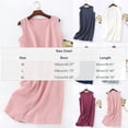 thumbnail image 3 of Dresses for Women Fashion Summer Solid Casual Round Neck Sleeveless Mini Dress Green L, 3 of 6